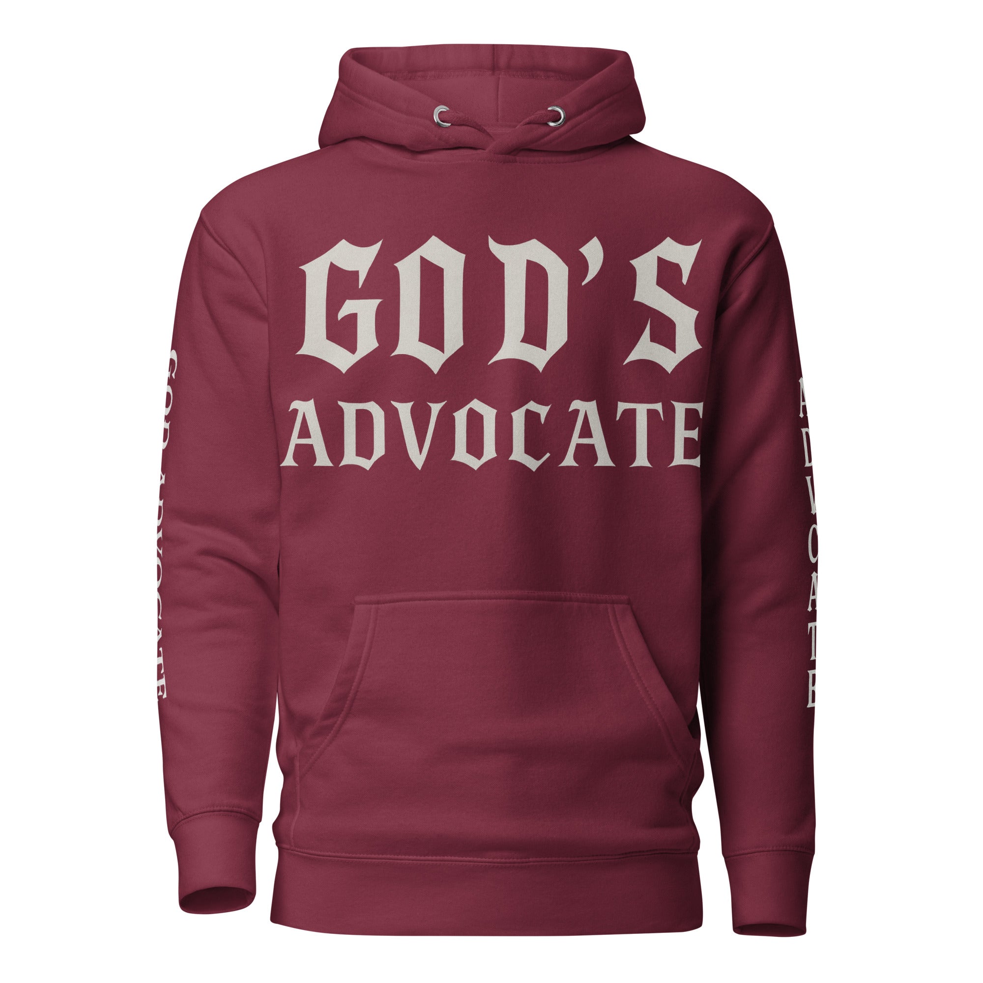 GOD’S ADVOCATE HOODIE — FOR THOSE WHO MOVE WITH PURPOSE